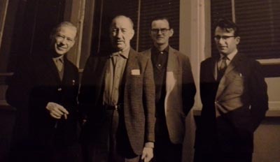 Pee Wee Russell with jazz writers